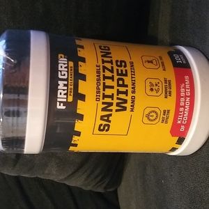 Firm Grips sanitizer wipes